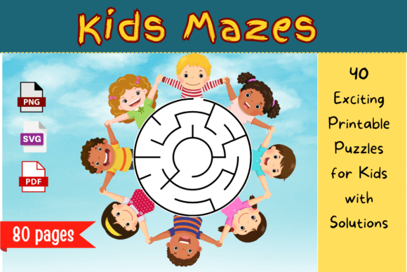 Download 40 Exciting Printable Mazes for Kids - Mazes for kids Collection