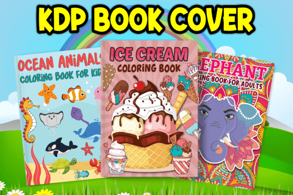 Download Best Selling KDP Coloring Book Cover - Premium Resources